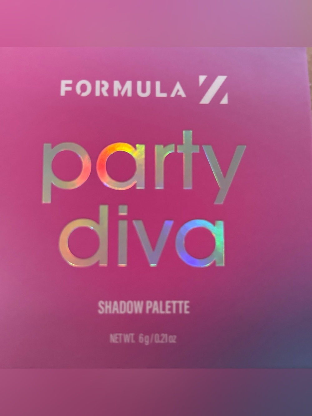 Formula Z Party Diva Get Ready To Party Eyeshadow Palette 6g/0.21o